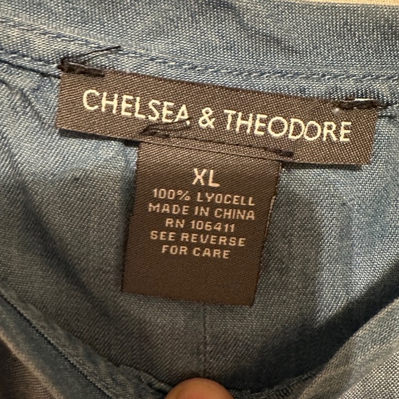 Blocked Denim Blue Tank Size Xl
Summer Office Casual Church Beach Trendy
Unique - Picture 3 of 4